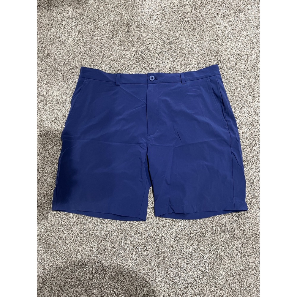 Vineyard Vines Performance Golf Shorts Mens 38 Navy Moisture Wicking Stretch